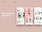 UI Kits : The Hermes Fitness Mobile UI Kit is a delicate mobile screens pack for iPhone X with trendy useful components that you can use for inspiration and speed up your design workflow. The kit includes 40 beautifully-designed screens, 200+ UI elements 