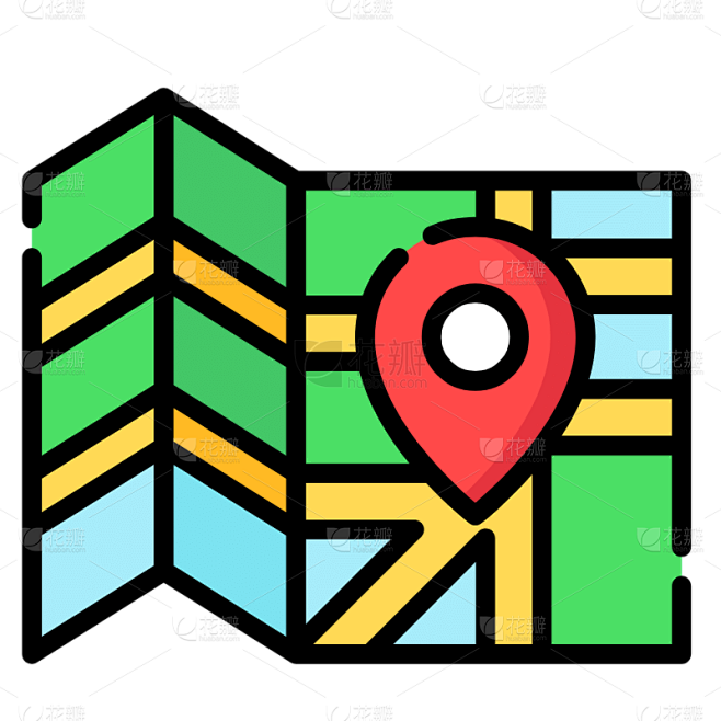 ICON-矢量定位位置图标12