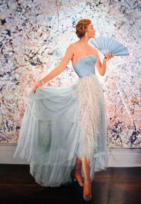 Blue Gown <3 1950's