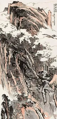 陆俨少是当代中国画坛不可多得的山水画艺术大师！_【快资讯】