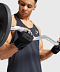 Gymshark Wrap Lifting Gloves - Black : LIFT THE WEIGHT; CONQUER THE WORKOUT. ⁃ Fingerless lifting gloves ⁃ Padding to palm- Breathable mesh front panel ⁃ Wrap-around wrist support with velcro fastening ⁃ Printed Gymshark logo ⁃ One pair per pack ⁃ Back of