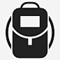 书包小学双肩包图标_88ICON https://88icon.com 书包 小学 双肩包 旅游 学生包 学习 背包