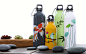 Earth Lust Eco-Friendly Bottles : Series of illustrations for Earth Lust - recyclable high-quality bottles