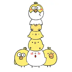 #我的手绘不可能这么萌#  要过年啦，！一起来画一只鸡年大吉吧！ ​​​​