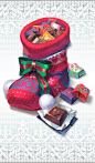 圣诞的回忆
阿尔托莉雅(Santa Alter)的情人节巧克力——袜子里满满地塞着迷你巧克力。
用手抓着大口大口地吃———
哪里还有在这以上的幸福呢？