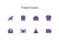 HI,dribbblers！
They are some icons about travelling and new concept!
If you like, remember the "L". 
Thank you! :) 
Want to see more shot? 
Visit my profile and remember to follow me.