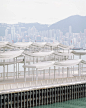 香港长沙湾海滨码头 · 波浪凉亭 / New Office Works – mooool木藕设计网