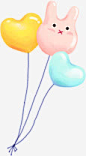 可爱气球元素宣传页面高清素材 元素 可爱 宣传 气球 页面 免抠png 设计图片 免费下载
