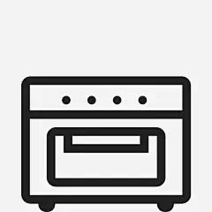 烤箱电器烘焙图标_88ICON https://88icon.com 烤箱 电器 烘焙 烹饪 食物 热 厨房