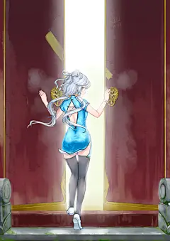 叶子猫猫儿的插画_VOCALOID_GACHA网易二次元社区#萌妹子##插画##壁纸##可爱#
