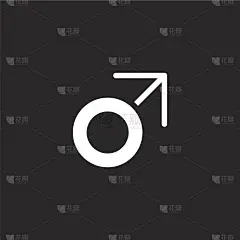 布奇图标。填充男性图标的网站设计和移动，应用程序开发。布奇图标从填充性别身份收集孤立的黑色背景。