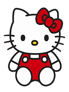【米图网-52mitu.com】hellokitty 插画 手绘 动漫 可爱 卡通 动物 猫hellokitty