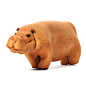 1stdibs.com | Leather Hippopotamus #Roseda