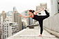 Asian Girl doing Yoga on a Rooftop in Hong Kong by Pablo Haro Domínguez on 500px