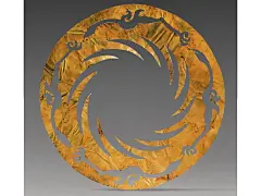 太阳神鸟金箔