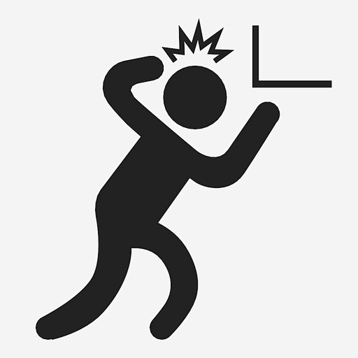 撞头人痛图标_88ICON https://88icon.com 撞头 人 痛 哎哟 伤 撞 撞你的头 撞事故