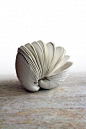 Book of the Sea - Handstitched Clamshell Book Sculpture by Odelae http://www.etsy.com/shop/odelae