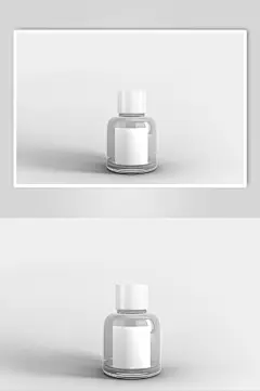 典雅简约美白护肤品样机