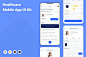医疗保健移动应用APP UI KIT