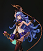 Granblue Fantasy (Fan art), Sangwook Kang : LowPolygon 
Drawing Map