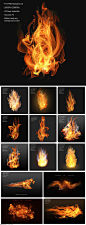 14款火焰火花消防安全PSD格式2022612 - 设计素材 - 比图素材网