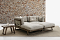 Sofas: GIO – Collection: B&B Italia Outdoor – Design: Antonio Citterio