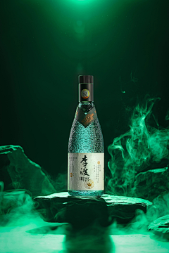 叁羽映画采集到产品摄影-白酒拍摄-李渡明窖