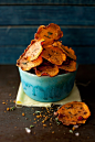 Orange Sweet Potato Baked Chips with Thyme #赏味期限#