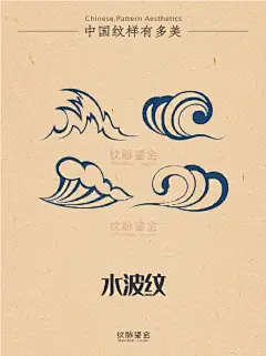 中国纹样有多美·水波纹 - 小红书