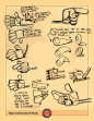 I received an email dis morning from Doug down in South Africa. He asked if I could give him a lesson on how to construct "Dennis Jones" hands. dat reminded me of a job I did a few years ago. I was designing characters to be animated and I whipp