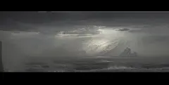 Solo A Star Wars Story: Dryden Vos Ship, Chris Voy : A handful of so many attempts at the Dryden Vos Yacht in Solo A Star Wars Story. There were some beautiful designs for this by James Clyne, Will Htay, Brett Northcutt, Thang Le and several other talente