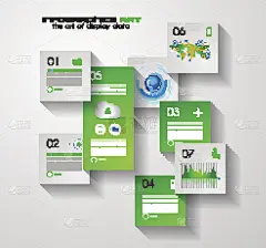 信息图表团队合作和头脑风暴与扁平化风格。