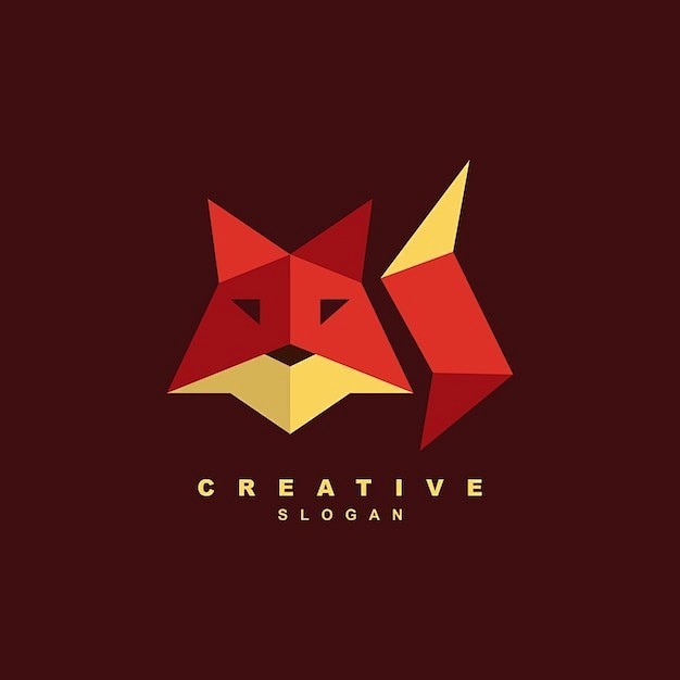 狐狸标志logo矢量图设计素材