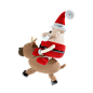 圣诞老人与驯鹿 3D 图