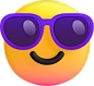 3D Stylized Cool Emoji