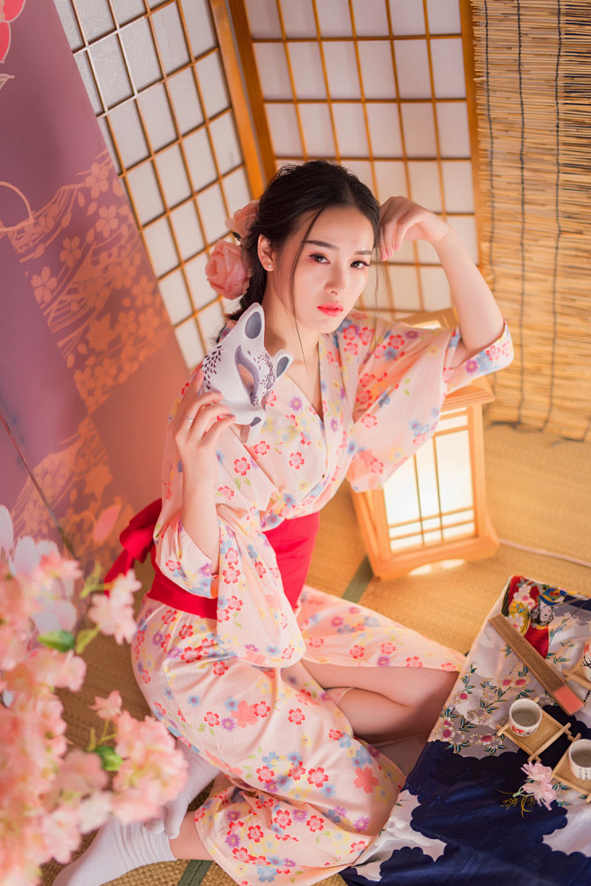 和服主题人像