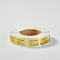 China Supplier Gold Foil Vinyl Adhesive Label Sticker Roll Shampoo and Conditioner Private Label pictures & photos