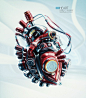 HEART, Vladislav Ociacia : These images with alpha in my stock - http://www.buyourobot.com/downloads/category/robotic-organs/