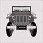 cartoon jeep retro classic