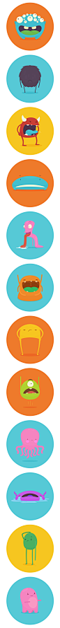 HoverChat Stickers on Behance
