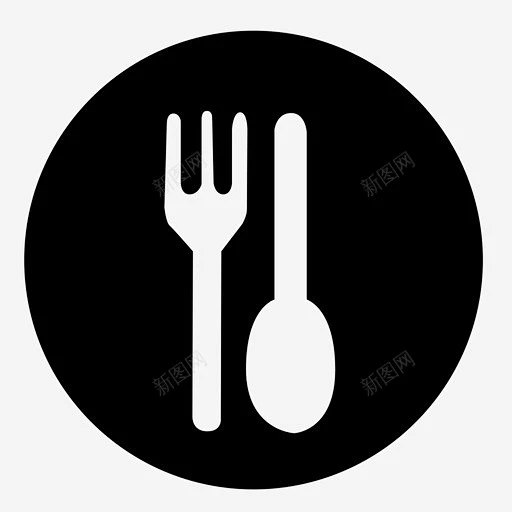 晚餐用餐吃饭图标 标志 UI图标 设计图片 免费下载 页面网页 平面电商 创意素材-花瓣网