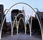 LOT Wins Competition to Transform Flatiron Plaza in New York,Flatiron Sky-Line / LOT. Image Courtesy of Flatiron Public Plaza Holiday Design Competition