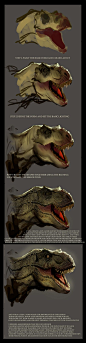 a dinosaur scale tut by *nebezial on deviantART: 