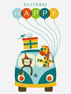 生日快乐气球手绘风格高清素材 快乐 气球 生日 风格 免抠png 设计图片 免费下载