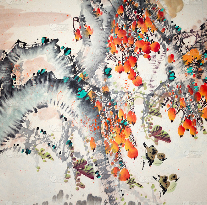中国传统花鸟画