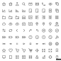 网页图标集 UI设计 矢量素材 图标设计 sketch_UI设计_Icon图标