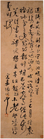 张弼书法欣赏张弼《送吴仲玉诗轴》行草书 107.9×33.9cm 上海博物馆藏

释文：
送陕西吴宪副仲玉守备洮岷诗一首。独携长剑守穷边，洮水岷山路几千。五月毡裘踏冰雪，三更笳鼓报烽烟。巴茶宛马僧徒市，羌语番文译史传。且喜班超身未老，贤劳深得圣明怜。窗弟张弼顿首。 　　 
【资料来源】《上海博物馆》中国历代书法馆 