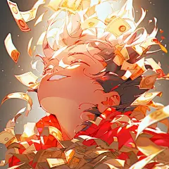 新年暴富头像|男生版