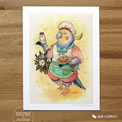 手绘丨神仙画画！神仙配色！水彩手绘竟然也能有这么多奇妙的变化 : 50万插画师共同关注→插画与品牌设计