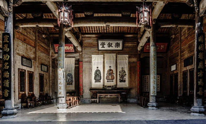中国古代的祠堂建筑文化-古建中国-花瓣网